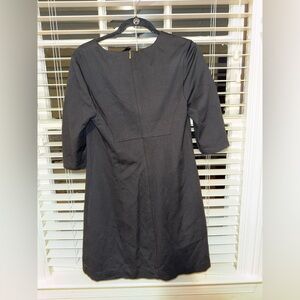 Trina Turk Classic Black Long Sleeve Dress